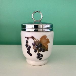 Vintage Royal Worcester Large Porcelain Egg Coddle